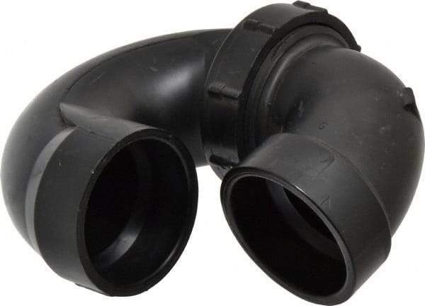 NIBCO - 1-1/2", ABS Drain, Waste & Vent Pipe P Trap with Union - Hub x Hub - A1 Tooling