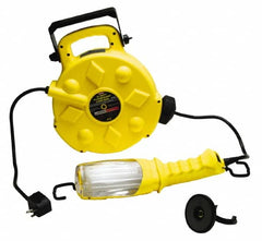 Bayco - 120 Volt, 26 Watt, Electric, Fluorescent Portable Handheld Work Light - 50' Cord, 1 Head, 1,800 Lumens, Polypropylene, 384mm Long x 351mm Wide x 135mm High - A1 Tooling