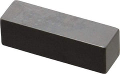 Mitutoyo - 0.35" Rectangular Steel Gage Block - Accuracy Grade 0, Includes Certificate of Inspection - A1 Tooling