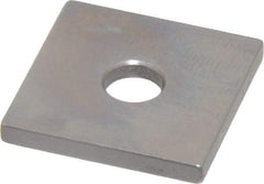 Mitutoyo - 0.11" Square Steel Gage Block - Accuracy Grade 0, Includes Certificate of Inspection - A1 Tooling