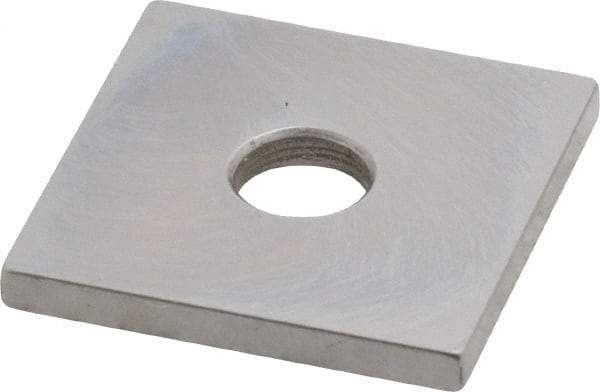 Mitutoyo - 0.1" Square Steel Gage Block - Accuracy Grade 0, Includes Certificate of Inspection - A1 Tooling