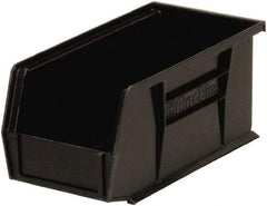 Akro-Mils - 30 Lb. Load Capacity, 10-7/8" Deep, Black Polymer Hopper Stacking Bin - 5" High x 5-1/2" Wide x 10-7/8" Long - A1 Tooling