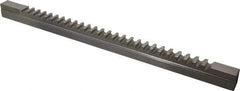 Value Collection - 22mm Keyway Width, Style F-1, Keyway Broach - High Speed Steel, Bright Finish, 1" Broach Body Width, 1" to 6" LOC, 20-1/4" OAL - A1 Tooling