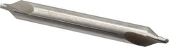 Interstate - #5 Plain Cut 60° Incl Angle High Speed Steel Combo Drill & Countersink - A1 Tooling