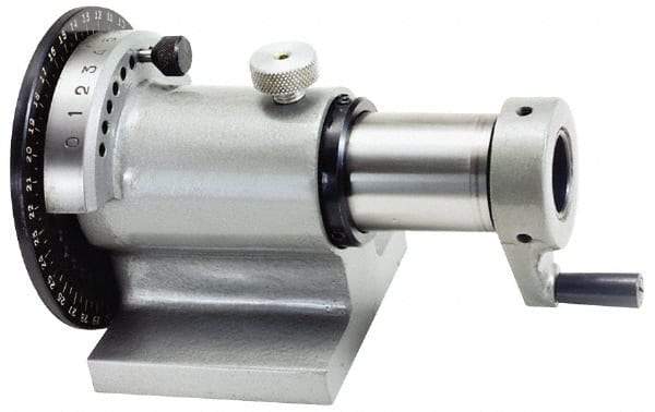 Interstate - 5C Compatible, Horizontal Spin Collet Indexer - 1" Max Collet Capacity - A1 Tooling