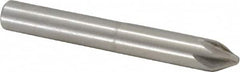 Interstate - 1/4" Head Diam, 1/4" Shank Diam, 6 Flute 60° Cobalt Countersink - A1 Tooling