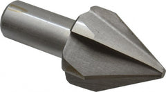 Interstate - 2" Head Diam, 1" Shank Diam, 6 Flute 60° Cobalt Countersink - A1 Tooling