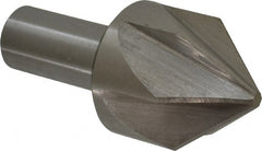 Interstate - 2" Head Diam, 1" Shank Diam, 6 Flute 82° Cobalt Countersink - A1 Tooling