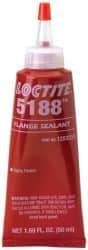 Loctite - 50 mL Tube Red Polyurethane Joint Sealant - -65 to 300°F Operating Temp, 24 hr Full Cure Time, Series 5188 - A1 Tooling