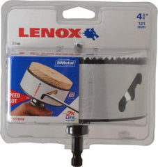 Lenox - 4-3/4" Diam, 1-9/16" Cutting Depth, Hole Saw - Bi-Metal Saw, Toothed Edge - A1 Tooling