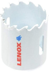 Lenox - 1-1/2" Diam, 1-1/2" Cutting Depth, Hole Saw - Carbide-Tipped Saw, Toothed Edge - A1 Tooling