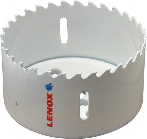 Lenox - 3-3/8" Diam, 1-1/2" Cutting Depth, Hole Saw - Carbide-Tipped Saw, Toothed Edge - A1 Tooling