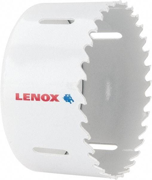 Lenox - 3-1/2" Diam, 1-1/2" Cutting Depth, Hole Saw - Carbide-Tipped Saw, Toothed Edge - A1 Tooling