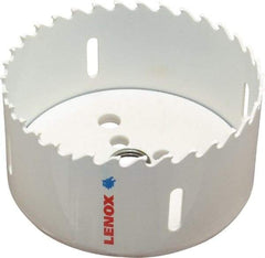 Lenox - 3-5/8" Diam, 1-1/2" Cutting Depth, Hole Saw - Carbide-Tipped Saw, Toothed Edge - A1 Tooling