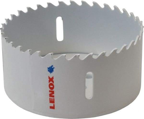 Lenox - 3-3/4" Diam, 1-1/2" Cutting Depth, Hole Saw - Carbide-Tipped Saw, Toothed Edge - A1 Tooling