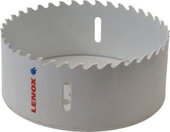 Lenox - 4-1/4" Diam, 1-1/2" Cutting Depth, Hole Saw - Carbide-Tipped Saw, Toothed Edge - A1 Tooling