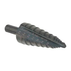 Lenox - 7 Hole Sizes, 14 to 25mm Hole Diam High Speed Steel Standard Point Step Drill Bit - A1 Tooling