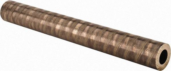 Made in USA - 1-1/2 Inch Outside Diameter x 13 Inch Long, Aluminum Bronze Round Tube - 1 Inch Inside Diameter, Alloy Aluminum Bronze (CDA 954), 5 Lb. Shipping Weight - A1 Tooling