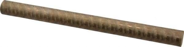 Made in USA - 1 Inch Diameter x 13 Inch Long, Bronze Round Rod - Alloy CDA 954 - A1 Tooling