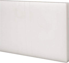 Made in USA - 1 Ft. Long x 4 Inch Wide x 3/8 Inch High, Acetal, Rectangular Plastic Bar - Natural - A1 Tooling