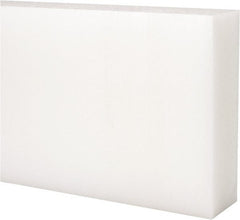 Made in USA - 2' x 6" x 1-1/4" Natural (Color) Acetal Rectangular Bar - A1 Tooling