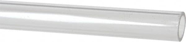 Made in USA - 7/8 Inch Outside Diameter x 6 Ft. Long, Plastic Round Tube - Acrylic - A1 Tooling