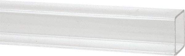 Made in USA - 3/8 Inch Outside Diameter x 6 Ft. Long, Plastic Round Tube - Acrylic - A1 Tooling