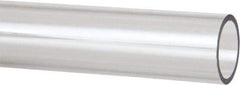 Made in USA - 3/4 Inch Outside Diameter x 4 Ft. Long, Plastic Round Tube - Polycarbonate - A1 Tooling