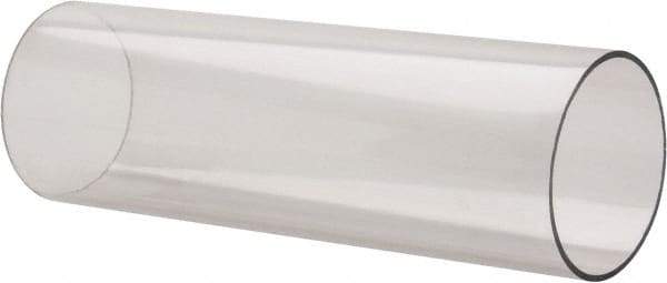 Made in USA - 5 Inch Outside Diameter x 8 Ft. Long, Plastic Round Tube - Polycarbonate - A1 Tooling