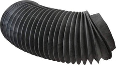 Made in USA - 24 Inch Long, 0.04 Inch Thick, Nylon Airtight Molded Bellows - 4-1/2 Inch Inside Diameter - A1 Tooling