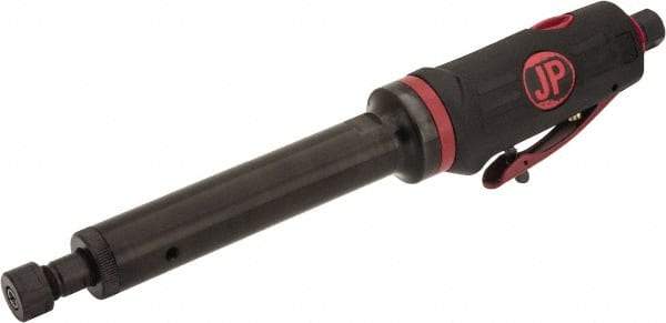 PRO-SOURCE - 1/4" Collet, Straight Handle, Air Straight Die Grinder - 20,000 RPM, Rear Exhaust, 4 CFM, 0.5 hp, 90 psi, 1/4 NPT Inlet - A1 Tooling