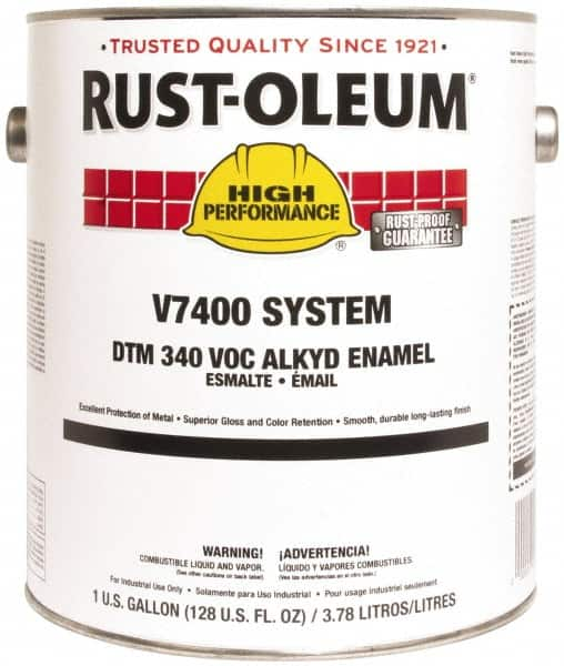 Rust-Oleum - 1 Gal National Blue Gloss Finish Alkyd Enamel Paint - 230 to 425 Sq Ft per Gal, Interior/Exterior, Direct to Metal, <340 gL VOC Compliance - A1 Tooling