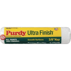 Purdy - 3/8" Nap, 9" Wide Paint General Purpose Roller Cover - Semi-Smooth Texture, Microfiber - A1 Tooling