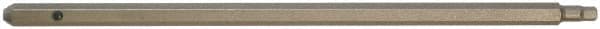 Paramount - 1/8" Hex Screwdriver Blade - 5mm Drive, 5-1/2" OAL - A1 Tooling