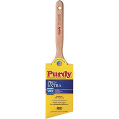 Purdy - 3" Angled Nylon/Polyester General Purpose Paint Brush - 3-7/16" Bristle Length, 7-1/4" Wood Fluted Handle - A1 Tooling