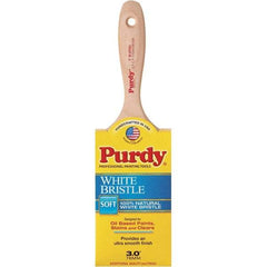 Purdy - 3" Flat Hog General Purpose Paint Brush - 3-1/8" Bristle Length, 5-1/2" Wood Beavertail Handle - A1 Tooling