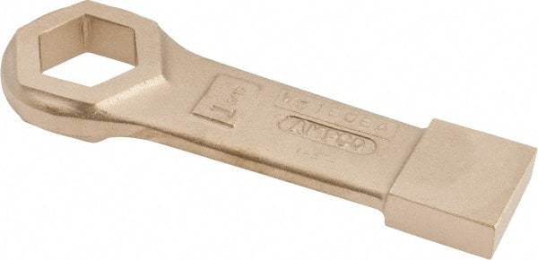 Ampco - 1-5/16" 6 Point Striking Box Wrench - Single End, 7-1/2" OAL, Aluminum Bronze - A1 Tooling