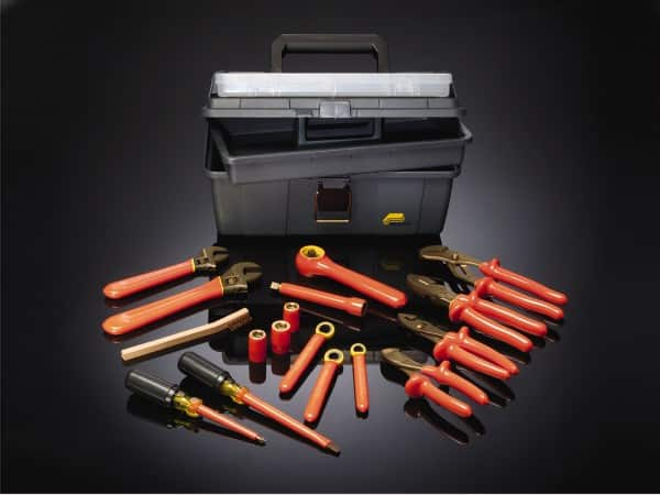 Ampco - 17 Piece 3/8" Drive Insulated Hand Tool Set - Comes in Tool Box - A1 Tooling