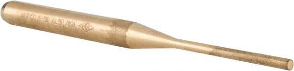 Ampco - 1/8" Pin Punch - 5" OAL, Aluminum Bronze - A1 Tooling