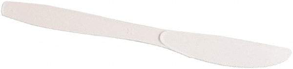 Dixie - Dixie Plastic Tableware, Heavy Mediumweight Knives - White - A1 Tooling