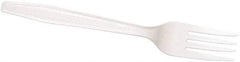 Boardwalk - Boardwalk Full Length Polystyrene Cutlery, Fork - White - A1 Tooling