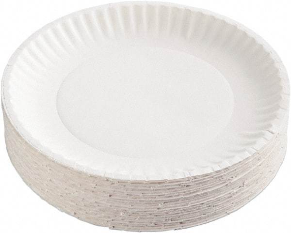 AJM Packaging Corporation - Uncoated Paper Plates, 6" - White - A1 Tooling