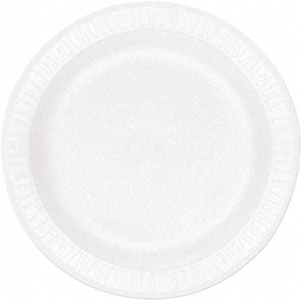 DART - Dart Concorde Foam Plates, 9" - White - A1 Tooling