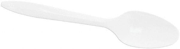 DART - Dart Style Setter Mediumweight Plastic Teaspoons - White - A1 Tooling