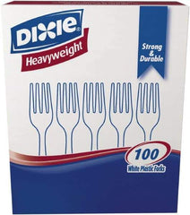 Dixie - Dixie Heavyweight Plastic Forks - White - A1 Tooling