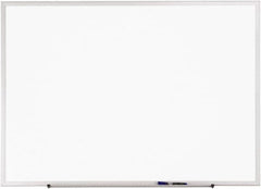 Quartet - 18" High x 24" Wide Erasable Melamine Marker Boards - Anodized Aluminum, 18-7/8" Deep, Includes One Quartet Dry-Erase Marker & Attachable Accessory Tray & Mounting Hardware - A1 Tooling