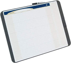 Quartet - 17" High x 23" Wide Foam/Laminate Combination Bulletin/Dry Erase Board - Foam Frame, 1/2" Deep, Includes One Black Dry-Erase Marker & One Eraser With Marker Clip & Mounting Kit - A1 Tooling