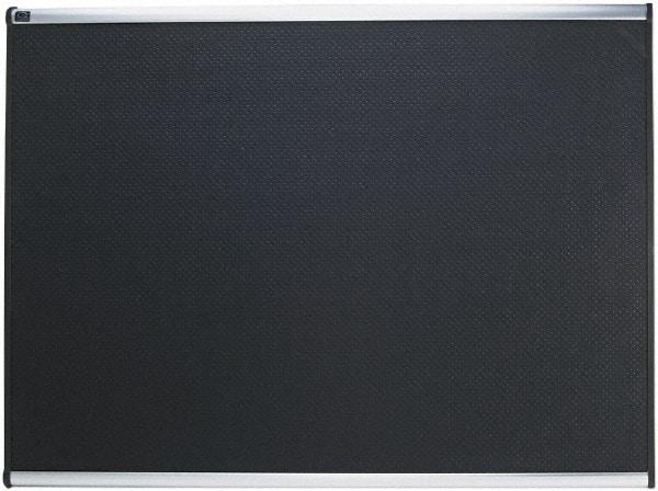 Quartet - 48" Wide x 36" High Tack Bulletin Board - High-Density Foam, Black - A1 Tooling