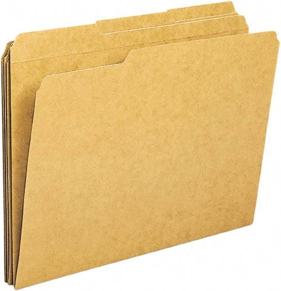 Samsill - 8-1/2 x 11", Letter Size, Kraft, File Folders with Top Tab - 11 Point Stock, 1/3 Tab Cut Location - A1 Tooling