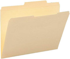 Samsill - 8-1/2 x 11", Letter Size, Manila, File Folders with Top Tab - 11 Point Stock, 2/5 Tab Cut Location - A1 Tooling